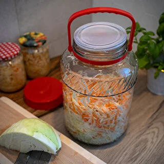5-Liter-Glas mit Kunststoffdeckel – photo 8