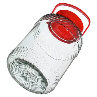 5-Liter-Glas mit Kunststoffdeckel – photo 3