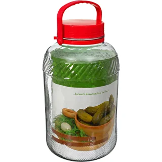 Einmachglas 8 L mit Kunststoffdeckel – photo 3