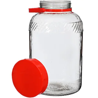 Einmachglas 8 L mit Kunststoffdeckel – photo 1