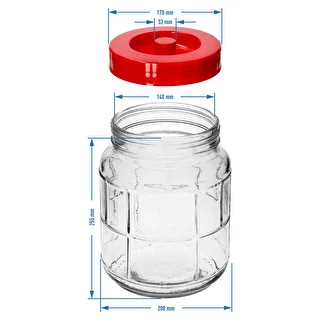 Universelles Einmachglas 5 l – photo 6
