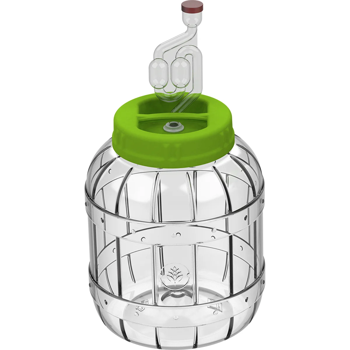 Unzerbrechliches Gärgefäß, 3 L