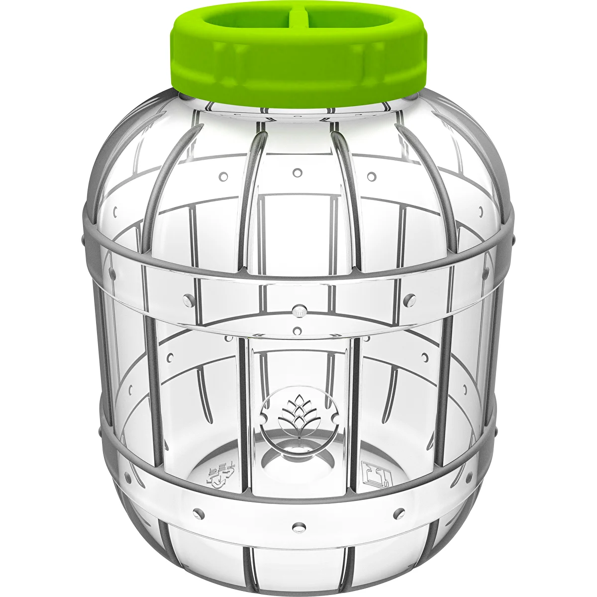 Bruchsicheres, multifunktionales Einmachglas, 5 L