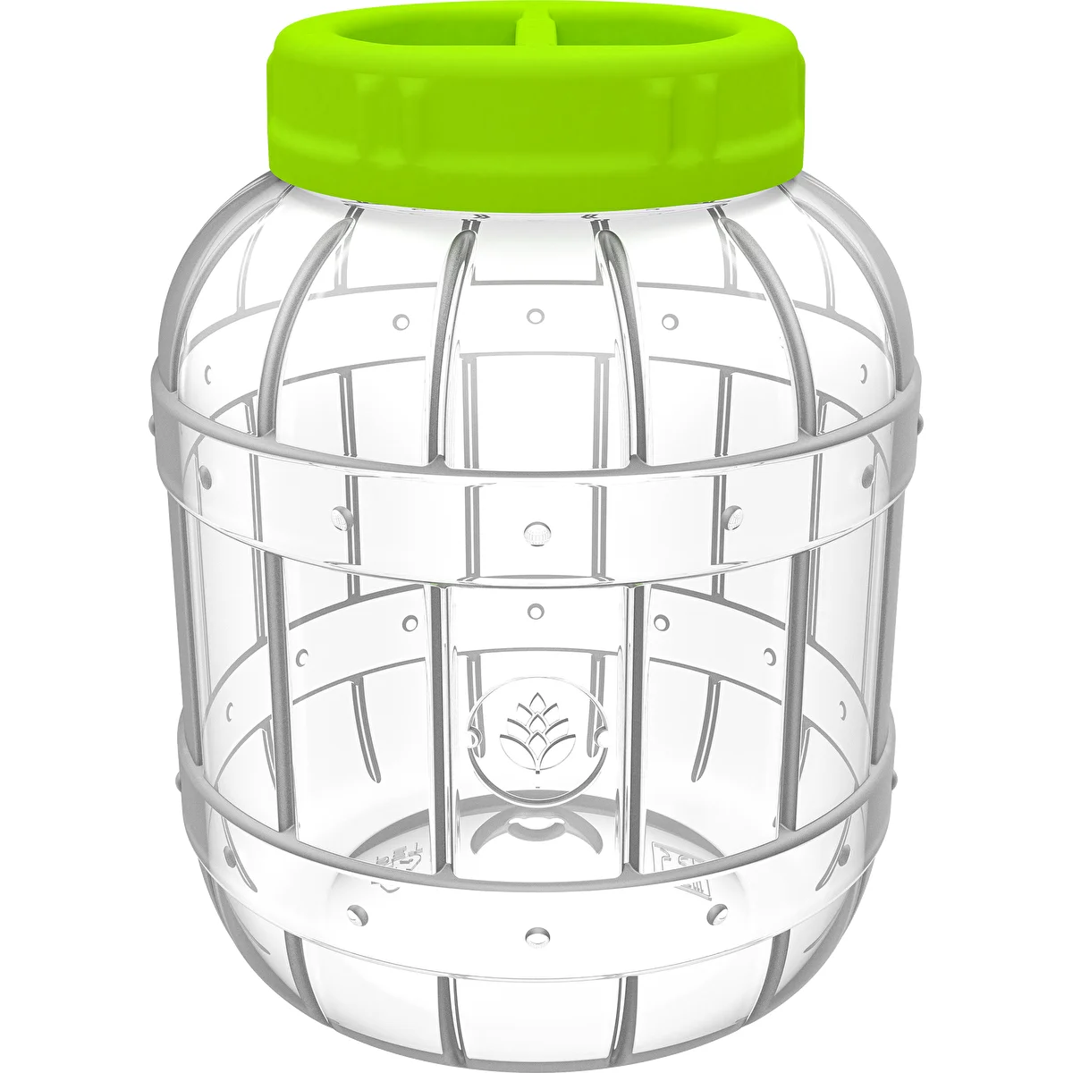 Bruchsicheres, multifunktionales 3-Liter-Glas