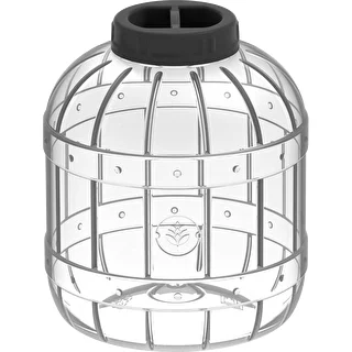 Bruchsicheres, multifunktionales 8-l-Einmachglas mit schwarzem Schraubdeckel – photo 1