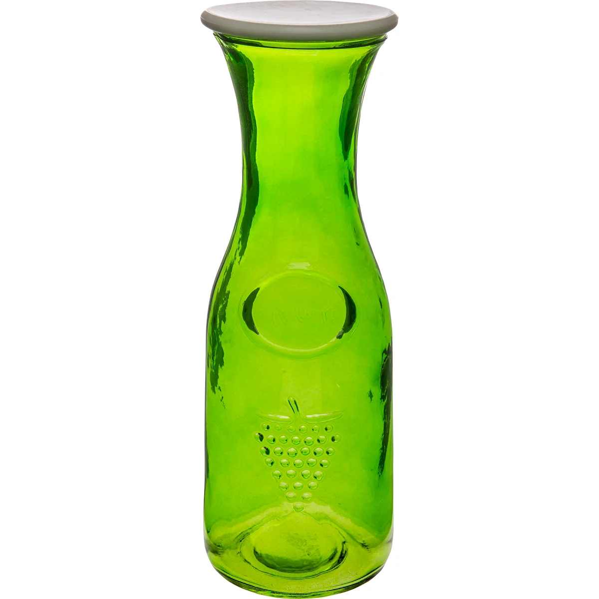 Karaffe Grappa - grün, mit Kronkorken, 1L