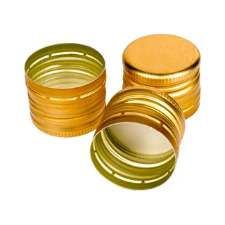 Flaschenschraubverschluss fi 31,5/24 – Gold – 6 Stück