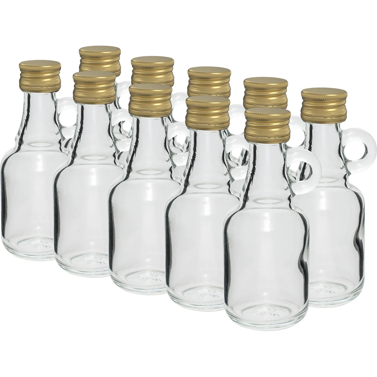 Galonik-Flasche 40 ml mit Schraubverschluss, 10 Stk.