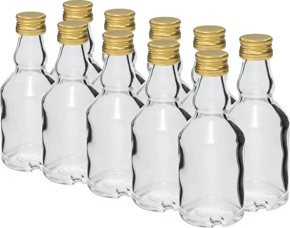 Flasche Maluch 50 ml mit Schraubverschluss - 10 Stück
