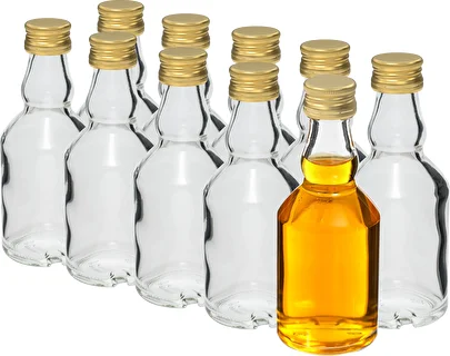Flasche Maluch 50 ml mit Schraubverschluss - 10 Stück – photo 2