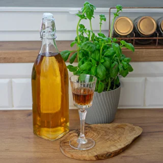 1-Liter-Flasche mit luftdichtem Bügelverschluss – quadratisch – photo 3