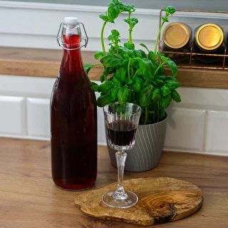 Runde 1L-Flasche mit Bügelverschluss – photo 3