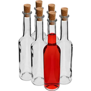 Likörflasche 350 ml – 6 Stück + 6 Korken – photo 2