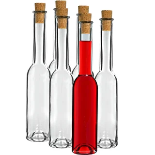 Likörflasche 200 ml, 6 Stk. + 6 Korken 23/18 – photo 2