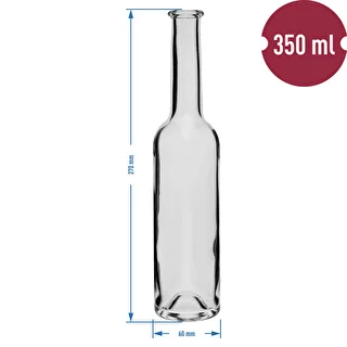 Likörflasche 350 ml – 6 Stück + 6 Korken – photo 6