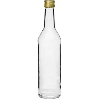 500-ml-Vodkaflasche, gerade Form, mit Schraubverschlüssen – 8 Stück – photo 4