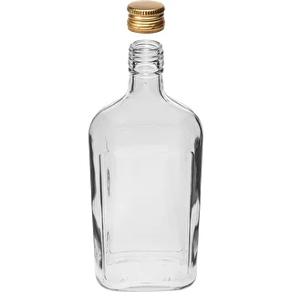 Flachmannflasche 500 ml mit Schraubverschluss, 6 Stück – photo 4