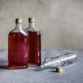 Flachmannflasche 500 ml mit Schraubverschluss, 6 Stück – photo 12