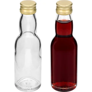 Fläschchen „Maluch” mit goldenem Schraubverschluss, 40 ml, 10 Stück – photo 5