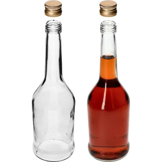 Glasflasche Napoleon 500 ml mit Schraubverschluss Ø 28 mm (fi28), 6 Stück – photo 5