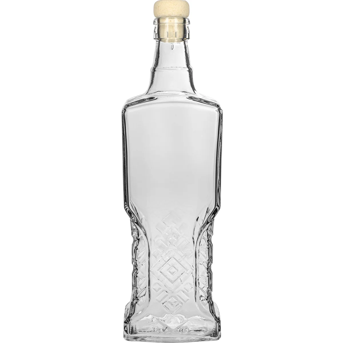 Glasflasche "Kredensowa" 500 ml mit Korken