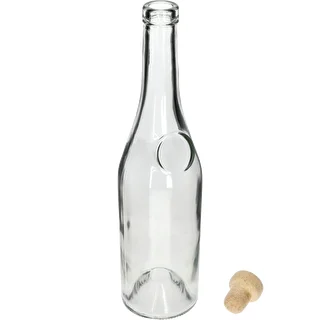 Herbowa-Flasche 500 ml mit Pilzkorken, 1 Stück – photo 2