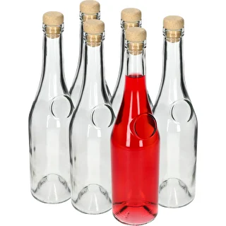 Herbowa-Flasche 500 ml mit Pilzkorken, 1 Stück – photo 8