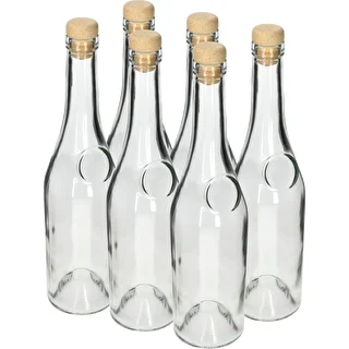 Herbowa-Flasche 500 ml mit Pilzkorken, 1 Stück – photo 7