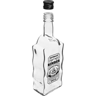 Klasztorna-Flasche 500 ml mit Schraubverschluss, Aufdruck „Bimber“, 1 Stück – photo 4