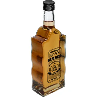 Klasztorna-Flasche 500 ml mit Schraubverschluss, Aufdruck „Bimber“, 1 Stück – photo 2
