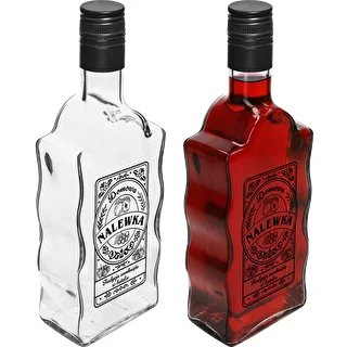 Klosterflasche 500 ml mit Schraubverschluss, Aufdruck „Nalewka“, 1 Stück – photo 3