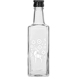 Flasche Receptura, 250 ml mit Schraubverschluss – Weihnachtsrentier – photo 1