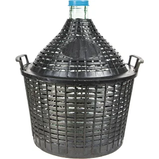 Gärballon 15 L im Kunststoffkorb