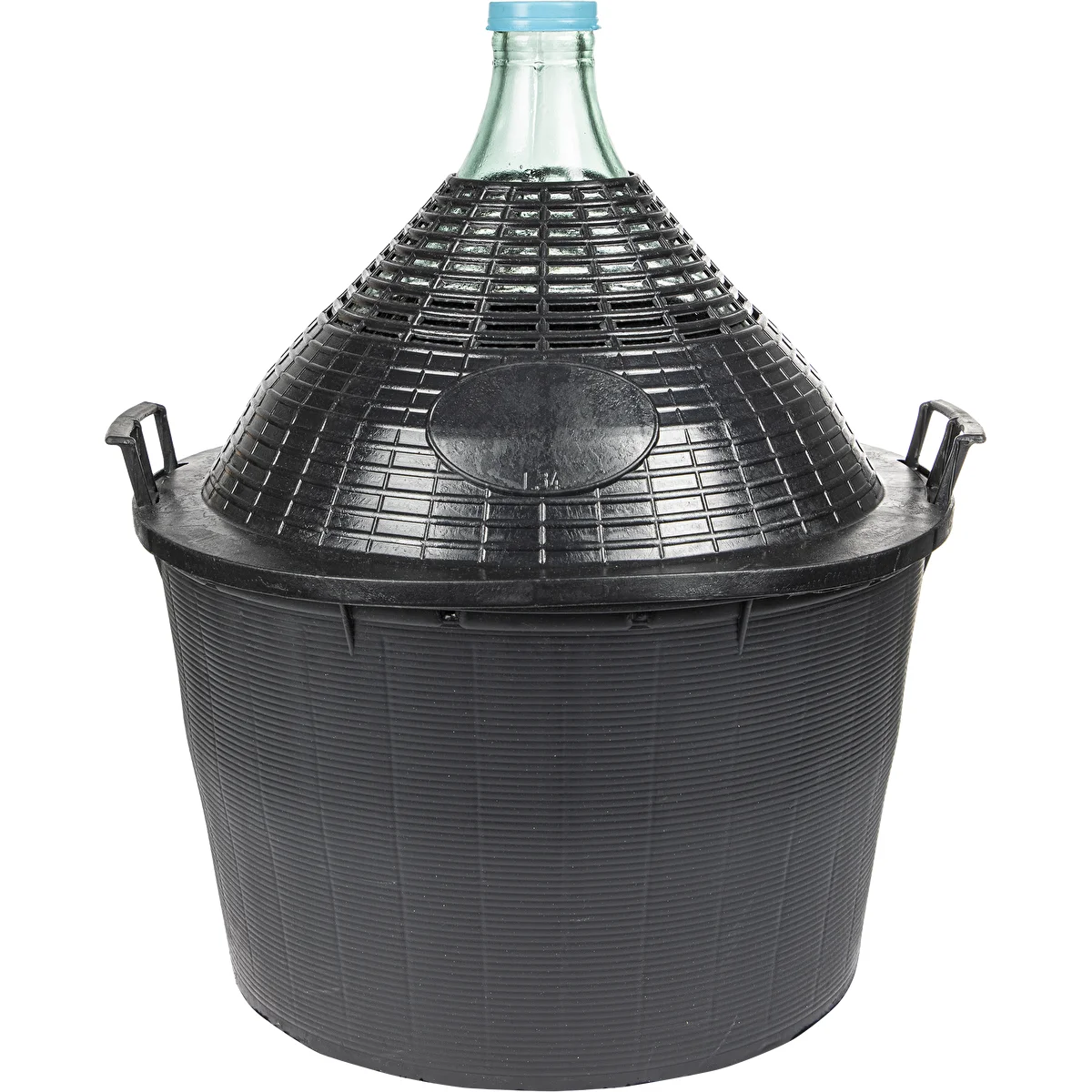 Gärballon 34 l im Kunststoffkorb