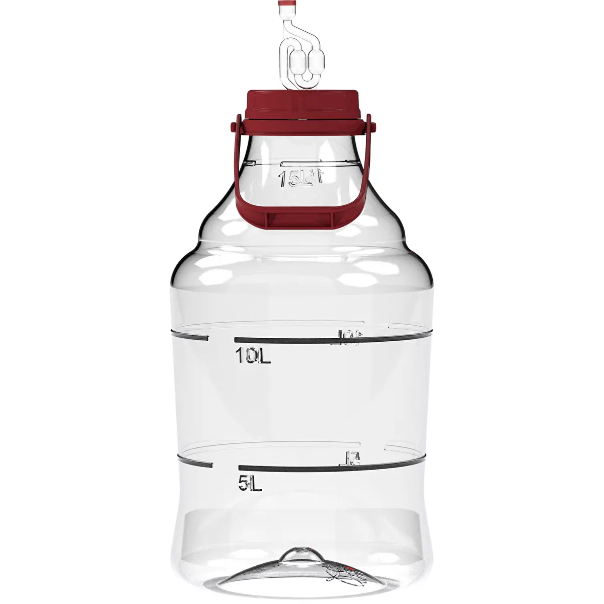 Leichter, bruchsicherer Gärballon mit Griff, 15 L