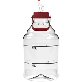 Leichter, bruchsicherer Gärballon mit Griff, 15 L