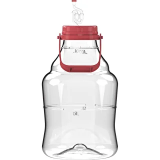 Leichter, bruchsicherer Weinballon mit Griff, 10 L