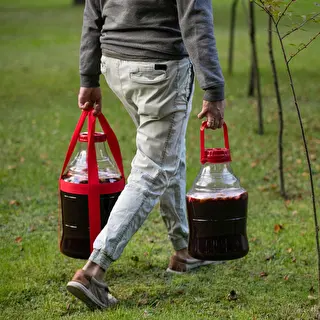Leichter, bruchsicherer Weinballon mit Griff, 10 L – photo 11