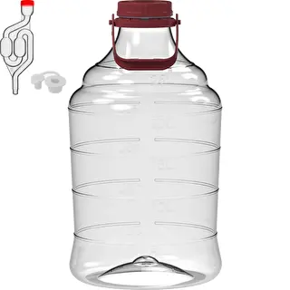 Leichter, bruchsicherer Weinballon mit Tragegriff, 25 L – photo 2