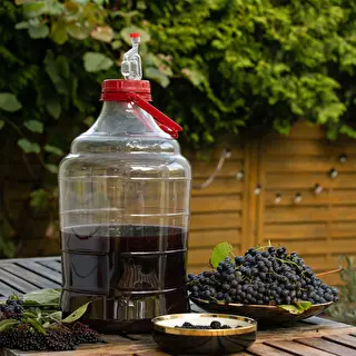 Leichter, bruchsicherer Weinballon mit Tragegriff, 25 L – photo 7