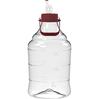 Leichter, bruchsicherer Wein-Gärballon mit Griff, 20 L – photo 1