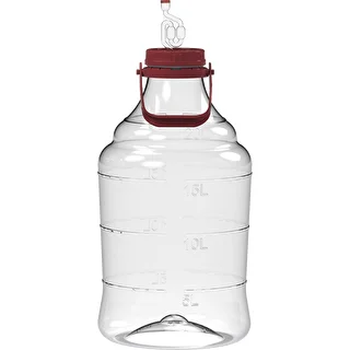 Leichter, unzerbrechlicher Weinballon mit Griff, 20 L
