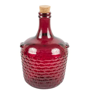 Dekoratives Glass-Gallon, 4 L - himbeerrot – photo 1