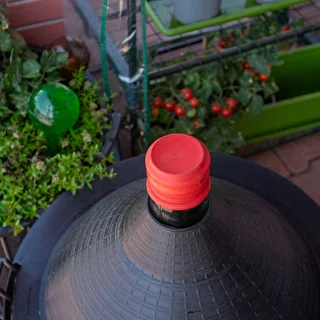 Gummikappe mit Stopfen für Wein- und Gärballons – ø 65 mm – photo 3