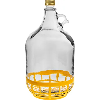 Glasballon Dame 5 L - Plastikkorb, mit Schraubverschluss – photo 1