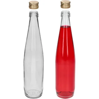 Clubflasche 500 ml mit goldenem Schraubverschluss, 6er-Set – photo 5