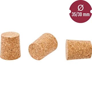 Korken aus Naturkork 35/30 mm – photo 2