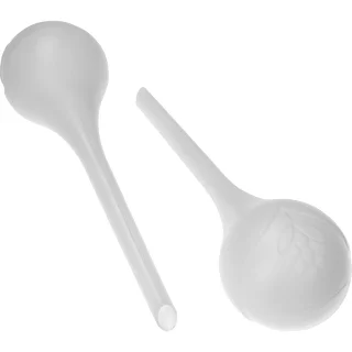 Bewässerungskugeln für Pflanzen, weiß, halbtransparent, 400 ml, 4 Stück – photo 2