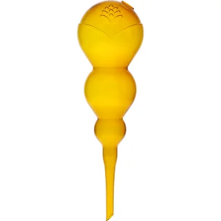 Dreikammerige Bewässerungskugel, transparentes Gelb, 600 ml