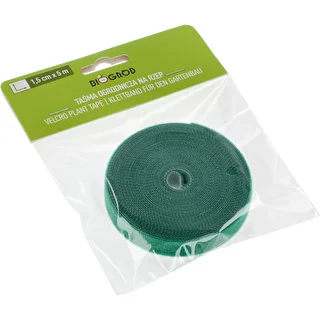 Garten-Klettband, grün, 15 mm x 5 m – photo 5